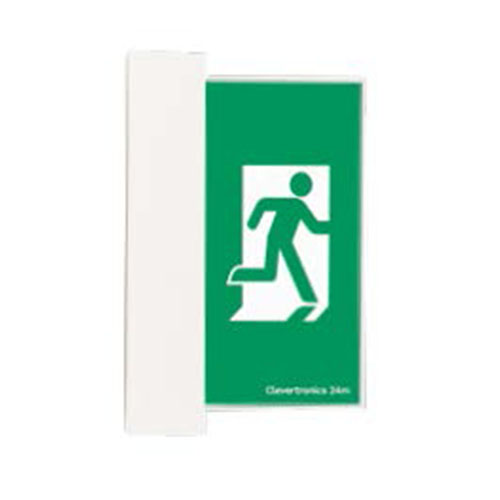 Ultrablade Pro Exit, Surface Mount, Vertical, LP, DALI Emergency, All Pictograms, Single or Double Sided